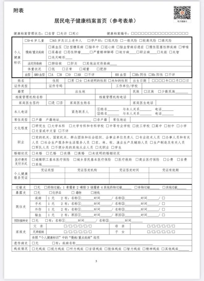 数字化时代下的居民健康档案电子版，健康管理新篇章