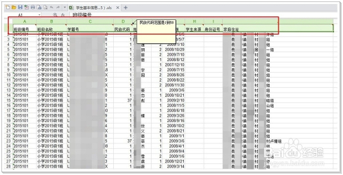 中学生体质健康数据