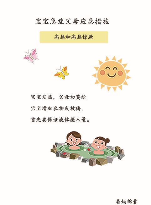 孩子突发高热应急处理指南