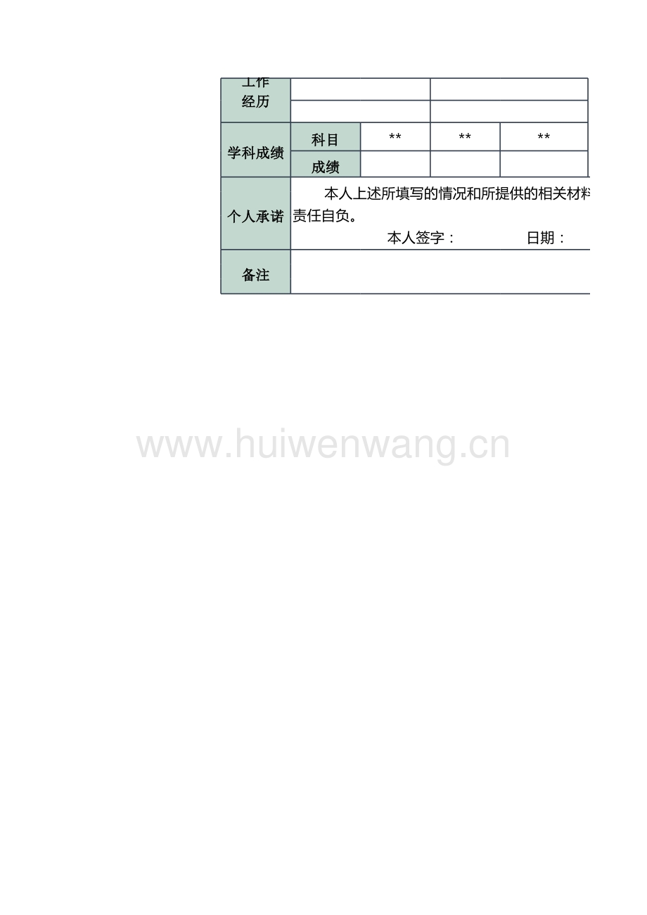 公务员报名资料填写模板与资料填写的重要性解析