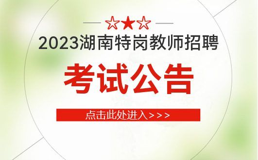 2024湖南招教师招聘信息网