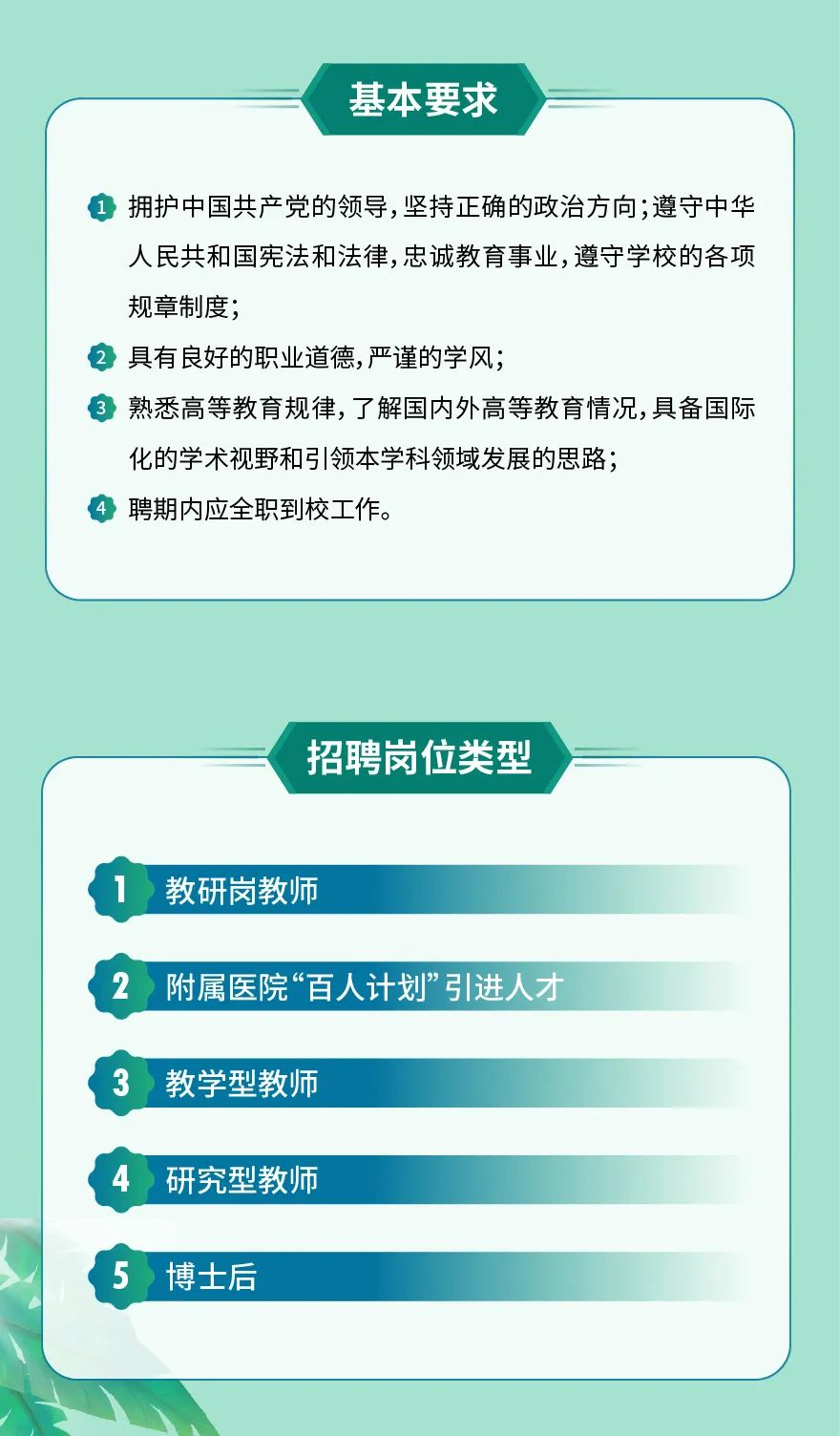 教学部助理招聘要求